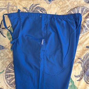 Blue Landau Scrub Pants